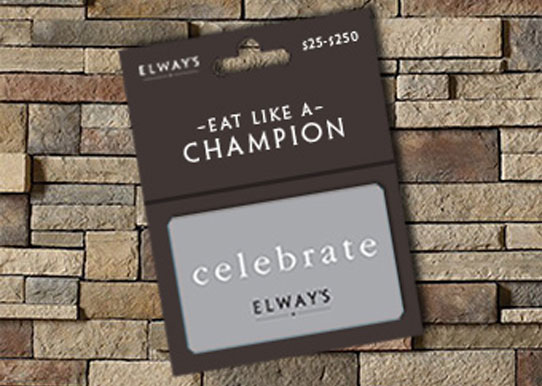 Elway's Gift Card